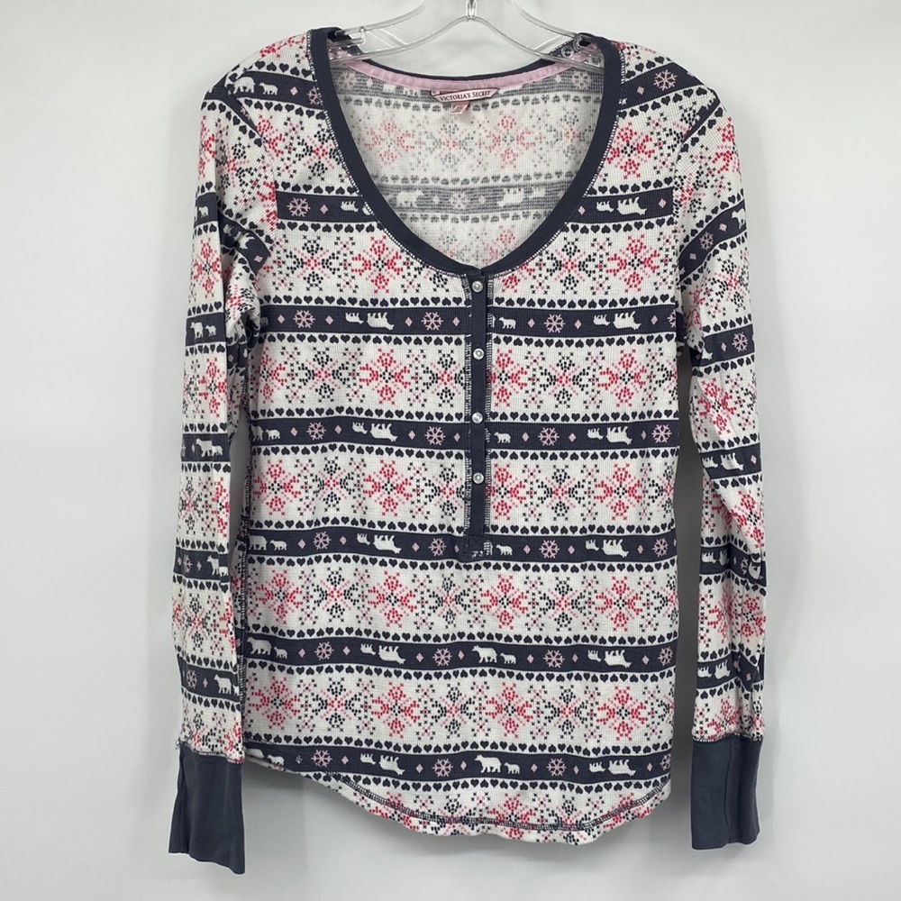 Victoria’s Secret Polar Bear Thermal Pajama Top